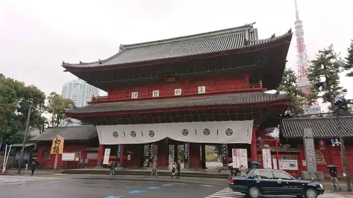 増上寺の山門・神門
