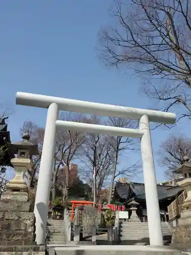 安積國造神社の鳥居