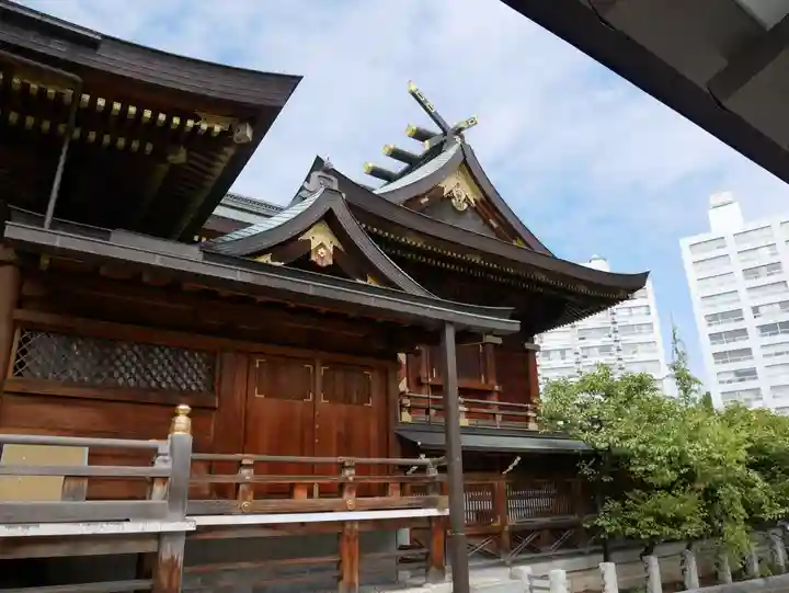 湯島天満宮の本殿・本堂