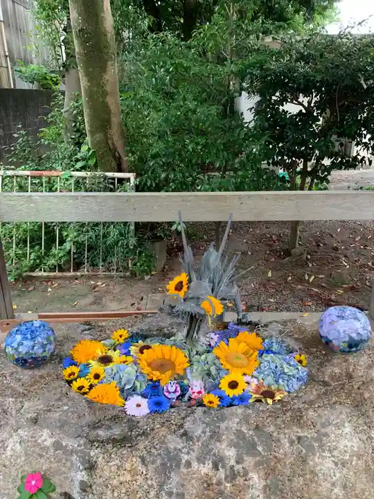 彌都加伎神社の手水舎