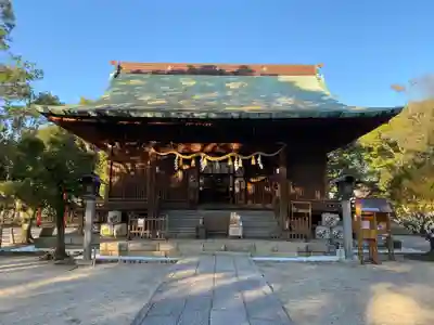 篠山神社の本殿・本堂