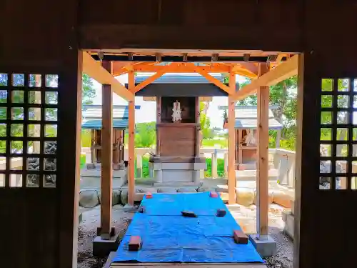 神明社（三丸渕上屋敷）の本殿