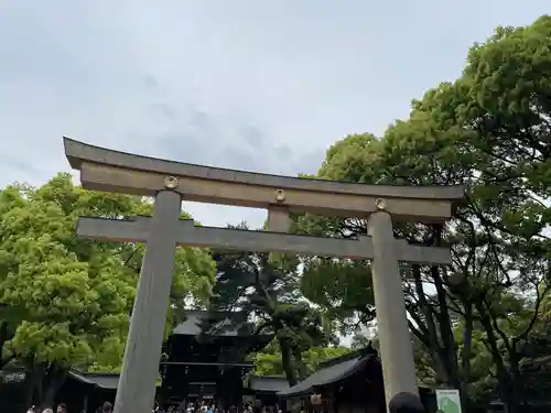 明治神宮の鳥居