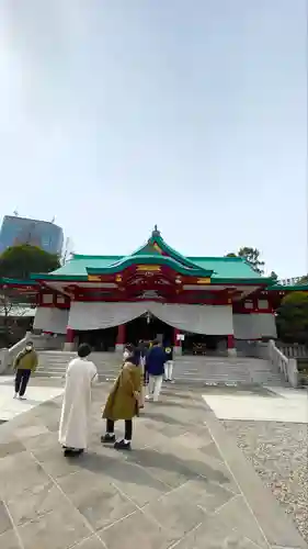 日枝神社の本殿・本堂