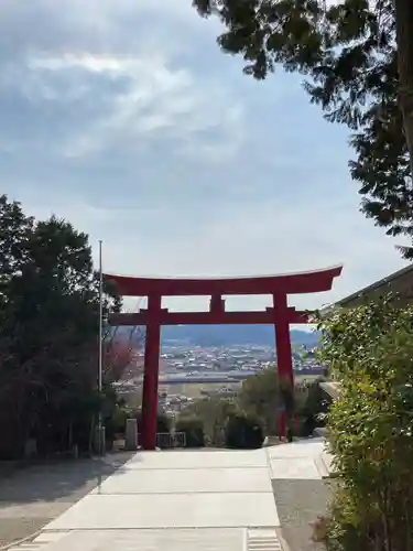 甲八幡神社の鳥居