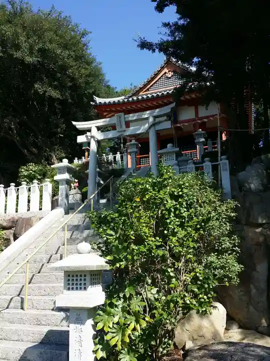 潮海寺の鳥居