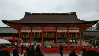 伏見稲荷大社の本殿・本堂