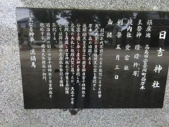 西万木日吉神社(滋賀県)