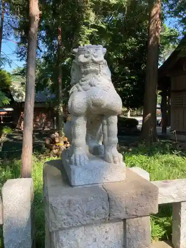 深見神社の狛犬