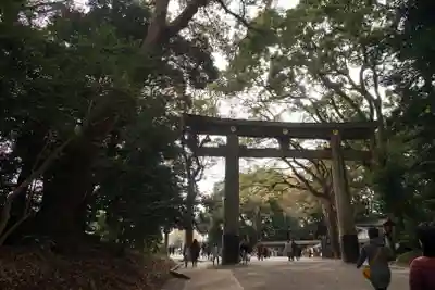 明治神宮の鳥居