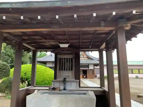 城興寺（延生地蔵尊）の手水舎