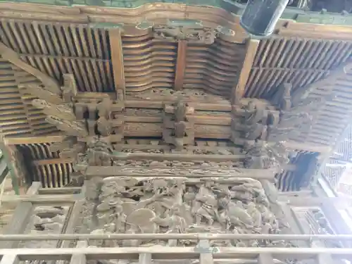 舎人氷川神社の芸術