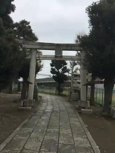 赤羽八幡神社の鳥居