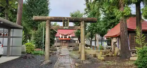 八幡神社 (下椹沢)の鳥居