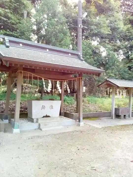 境宮神社の手水舎