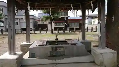鶴田八幡宮の手水舎