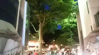 子安神社のお祭り