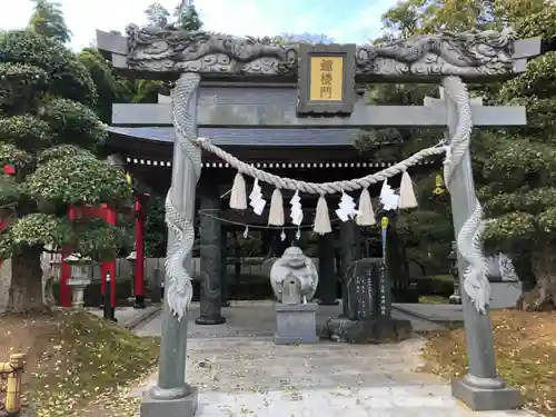 田村神社の鳥居