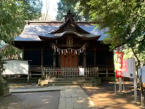 氷川女體神社の本殿