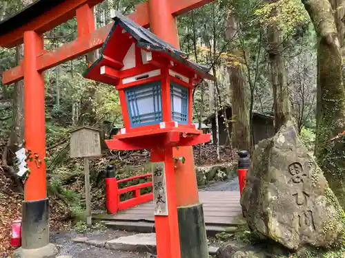 貴船神社奥宮の鳥居