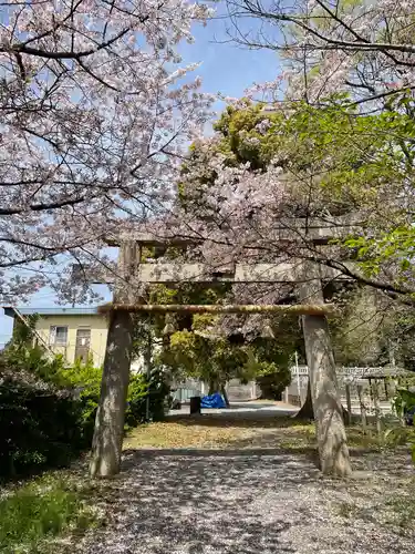 廣旗八幡宮の鳥居