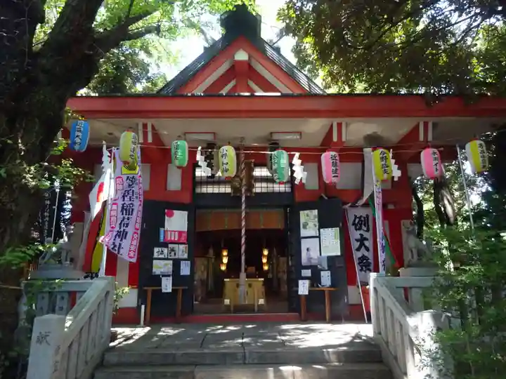 笠䅣稲荷神社の本殿・本堂