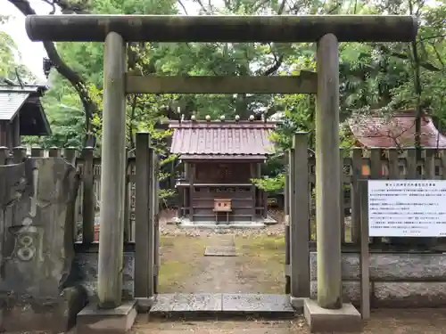 意富比神社の鳥居