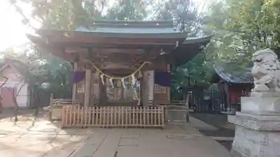 碑文谷八幡宮の本殿・本堂