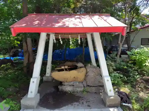 南豪神社の手水舎