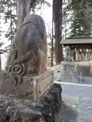 鏑八幡神社の狛犬