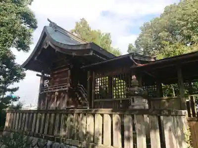 八幡神社の本殿・本堂