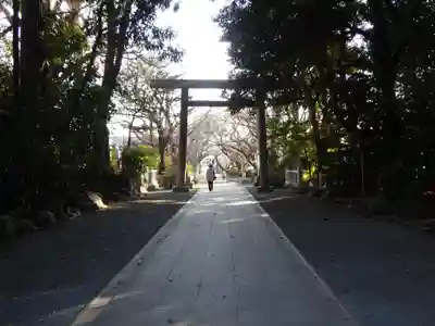 前鳥神社の鳥居