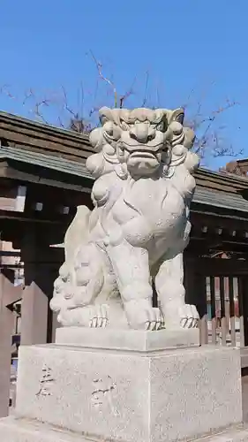 白鷺神社の狛犬