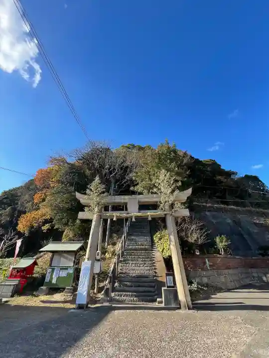 福浦金刀比羅宮の鳥居