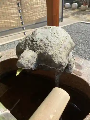 玄武神社の手水舎