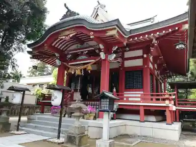 柏諏訪神社の本殿・本堂