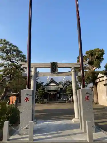 八幡神社の鳥居