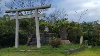 日本平水祝神社の鳥居