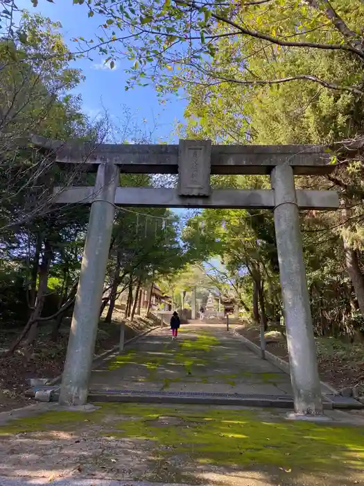 國分八幡宮の鳥居