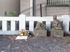 藤森稲荷神社の狛犬