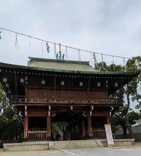 石切劔箭神社の山門