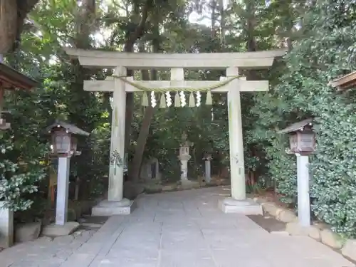 駒木諏訪神社の鳥居