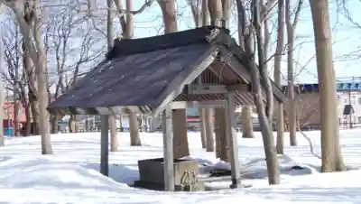 羽幌神社の手水舎