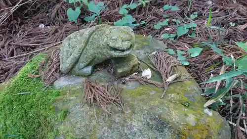 賀寶神社の狛犬