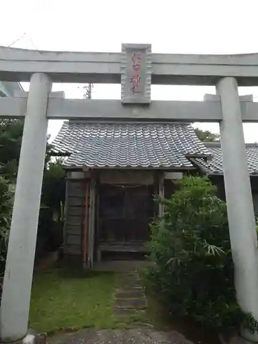 稲荷神社の鳥居