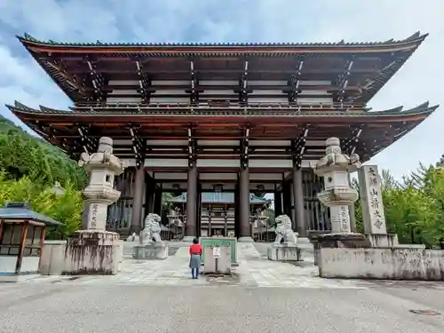 清大寺(越前大仏)の山門・神門