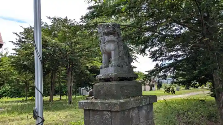 上士幌神社の狛犬