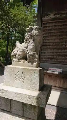 淺間神社（忍野八海）の狛犬