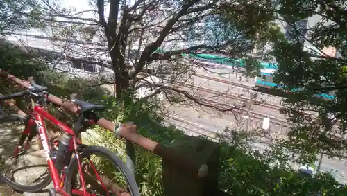 諏方神社の周辺