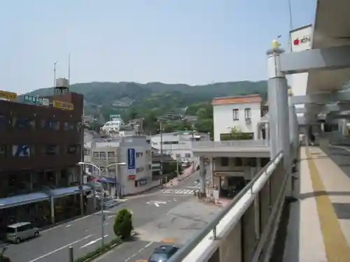 宝山寺の景色